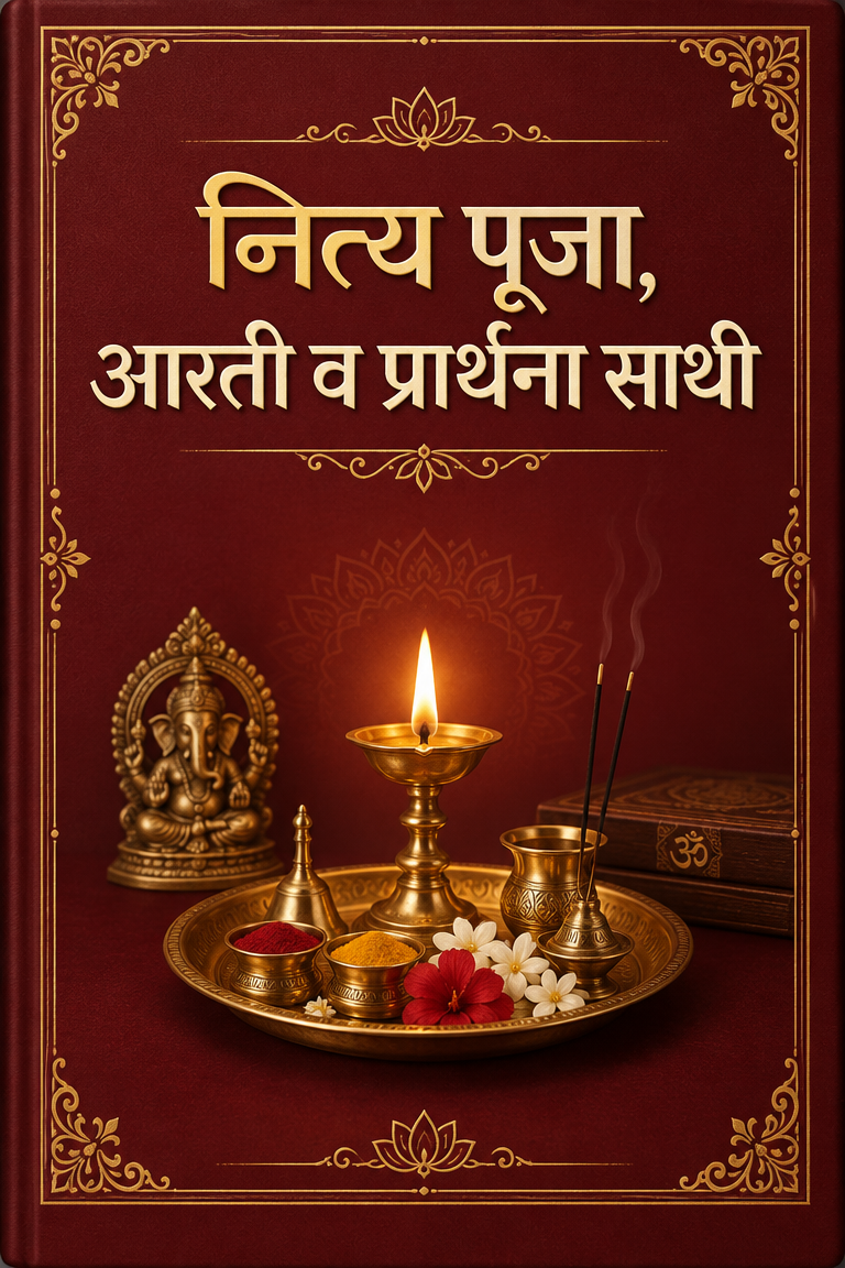 नित्य पूजा, आरती व प्रार्थना साथी — ई-बुक मुखपृष्ठ
